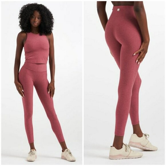 💕VUORI💕 Clean Elevation Legging ~ Desert Rose Heather XL NWT - Picture 1 of 15
